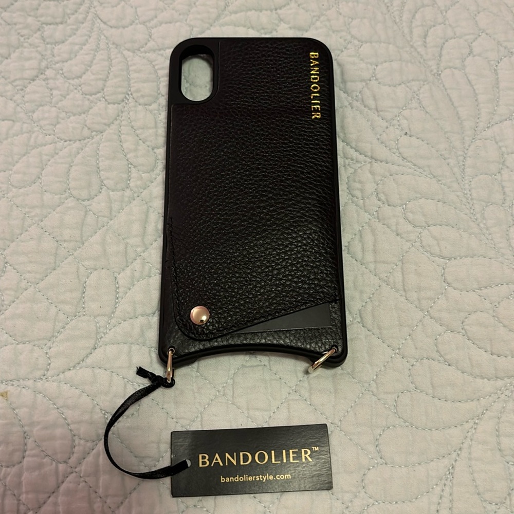 Bandolier Leather Phone Case - Emma (iPhone XR) (Strapless)